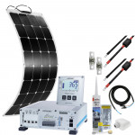 120W mTriple-flex Wohnmobil Solaranlage EBL A VBCS 30/20/250