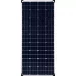 200W 40V Solarmodul monokristallin 5-Bus-Bar für 24V-Systeme