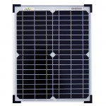 20W Solarmodul 12V monokristallin Solarpanel