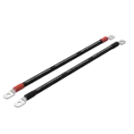 2x2m Batteriekabel 50mm² M8 Ringösen beidseitig