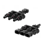 MC4 3-fach Parallel-Verbinder Solarstecker 1 Paar