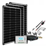 300W Solaranlage 12V/24V basicPremium-L Solar-Set