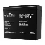 30Ah Lithium-Akku 12V LiFePo4 Smart-Pro Batterie 284Wh 12,8V