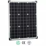 50W Solarpanel 12V monokristallin Solarmodul 12 Volt