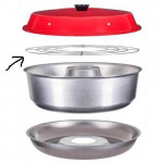 Omnia Solar Backofen Aufbackgitter