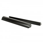 68cm Spoiler Aluminium Solarmodul Befestigung 1 Paar schwarz