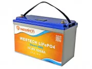 100Ah Lithium-Akku Westech LiFePO4 Smart BMS 12,8V