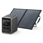 Solargenerator Set 2000Wh – Anker SOLIX S2000 + PS100 bifazial