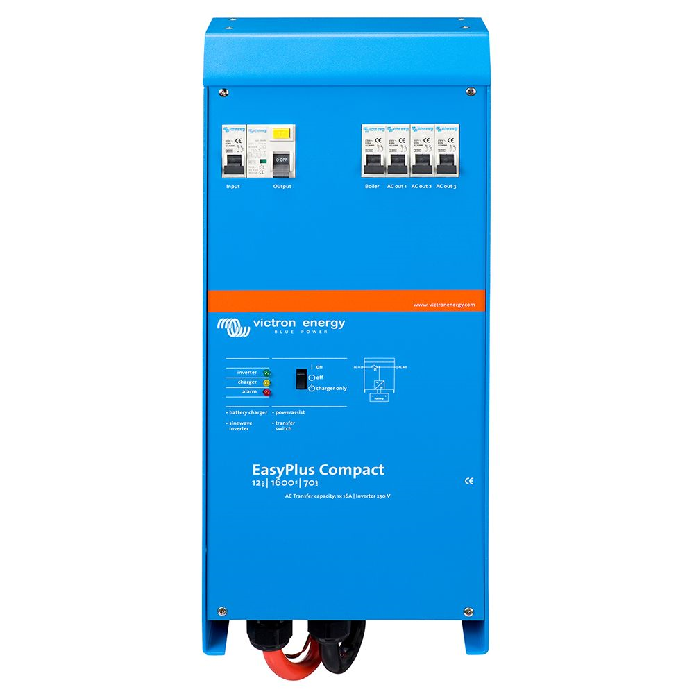 Victron EasyPlus 12/1600/70-16 230V VE.Bus Komplettlösung – Inselanlage, Produktansicht