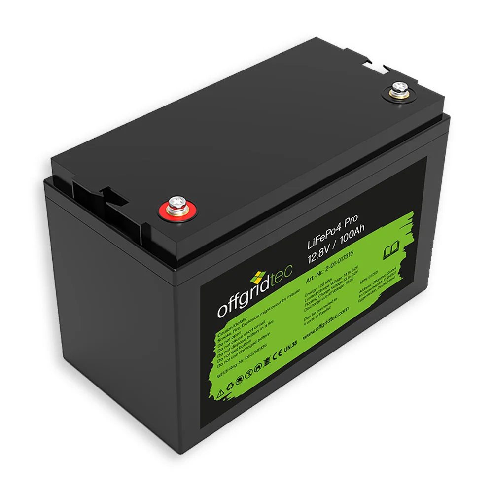 300Ah 12V LiFePO4 Pro Akku 3840Wh 12,8V mit BMS + Heizmatte – Solarbatterie, Ansicht 3