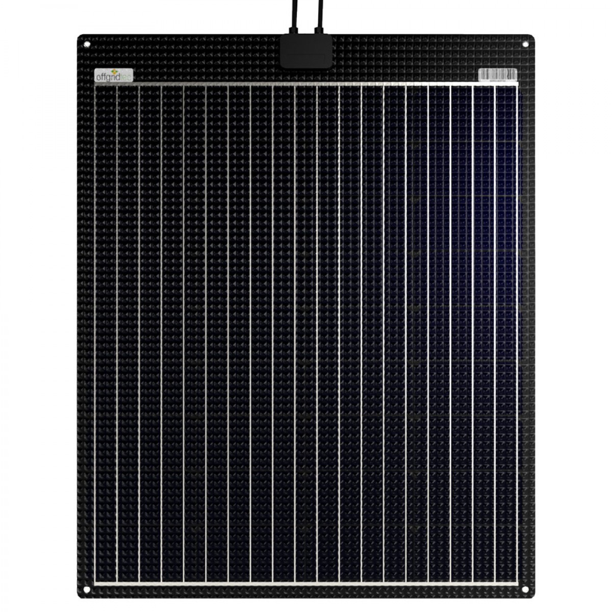 Semiflexibles 12V Solarpanel Alu ETFE seewasserfest 100 Watt