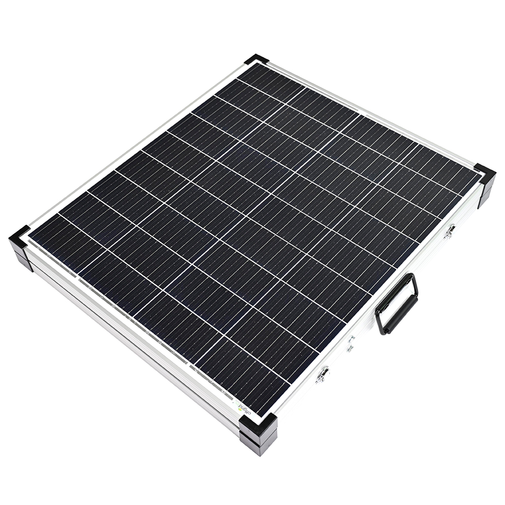 200W Solarkoffer geschlossen