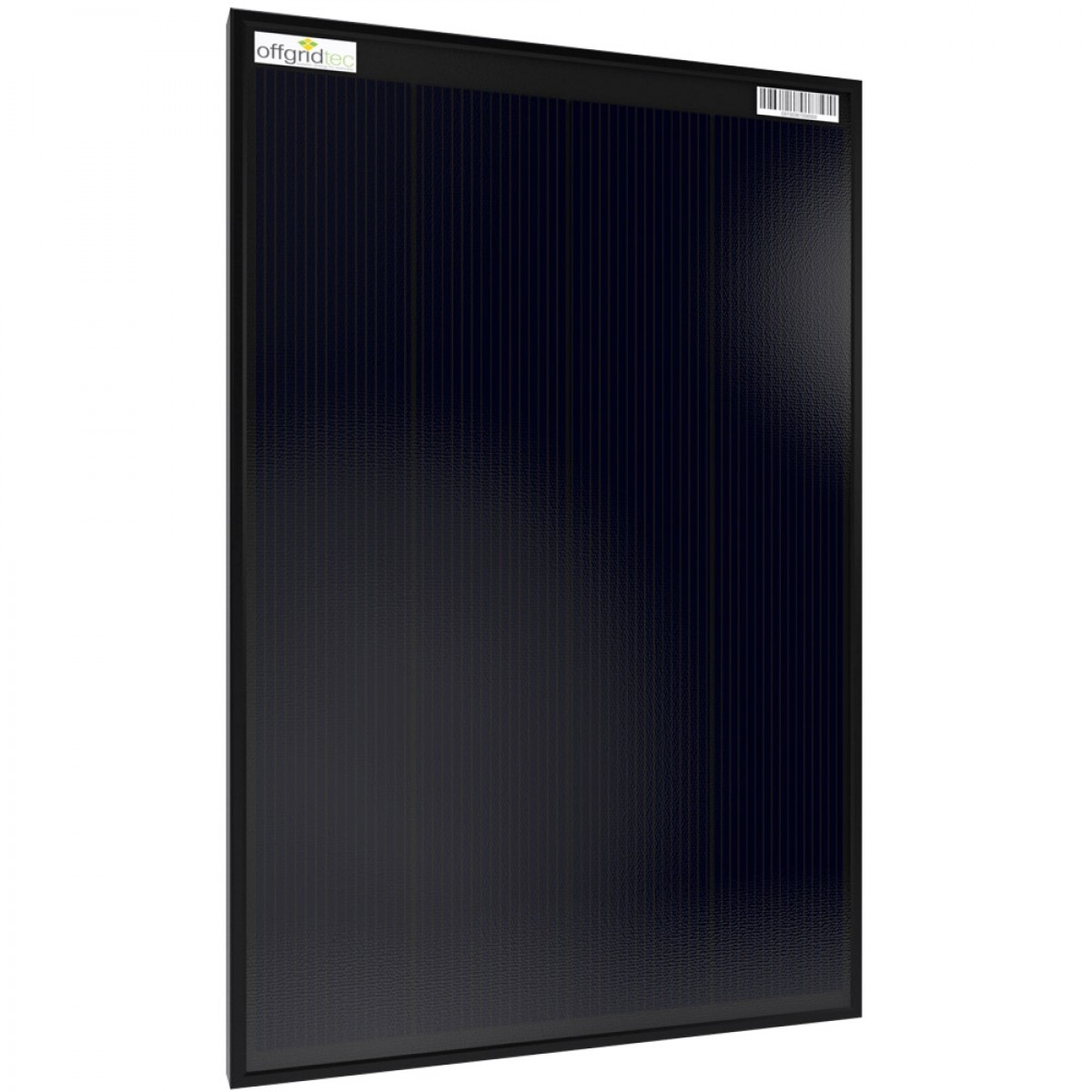 12V Solarmodul 30 Watt mit Schindeltechnologie (overlapping)