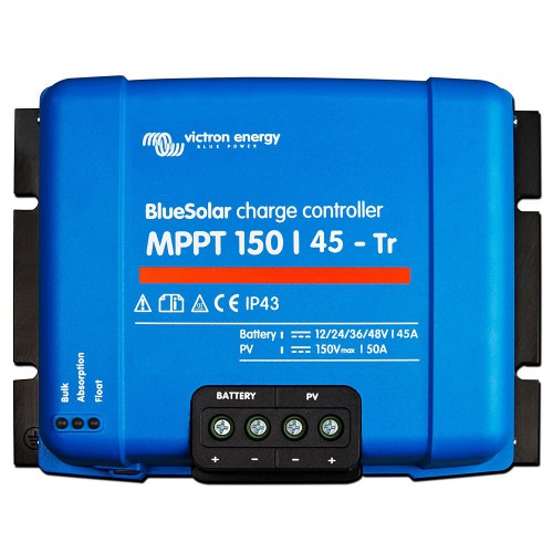 45A MPPT Solar Laderegler Victron BlueSolar 150/45tr 12V 24V 36V 48V – Produktansicht