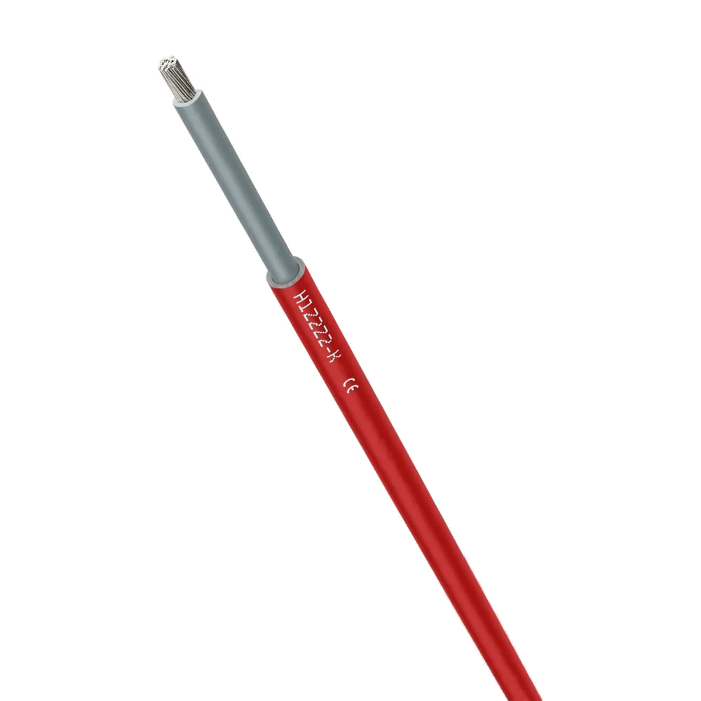 Solarkabel 1x6mm² rot für Außenmontage H1Z2Z2-K 1X6 – Produktansicht