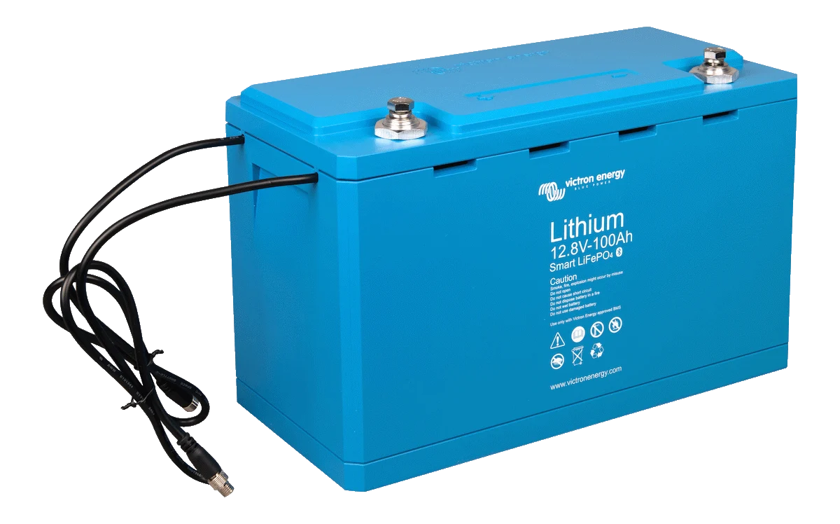 100Ah Victron LiFePo4 12,8V Smart Batterie Lithium-Akku 1280Wh – Solarbatterie, Ansicht 2