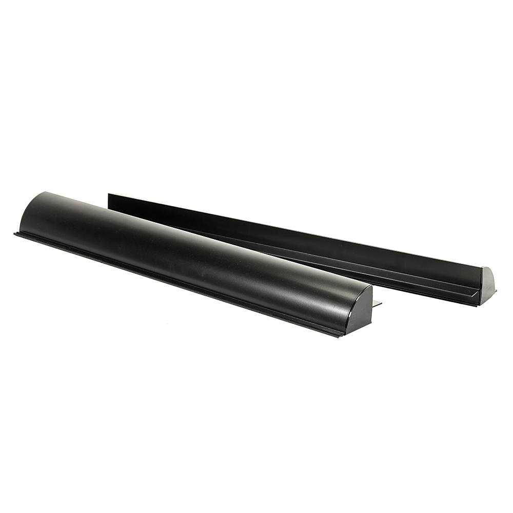 68cm Spoiler Aluminium Solarmodul Befestigung 1 Paar schwarz – Produktansicht