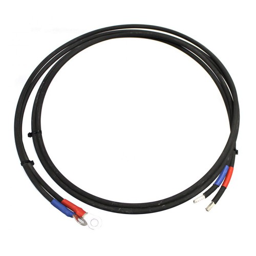 150W 12V Solar Garten-Set Basic Bausatz – Anschlüsse, im Garten