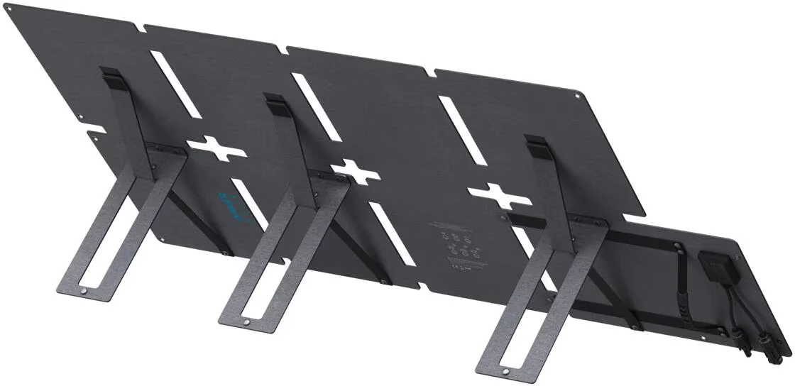 Anker SOLIX PS60 60 Watt aufgestellt zur Sonne ausgerichtet