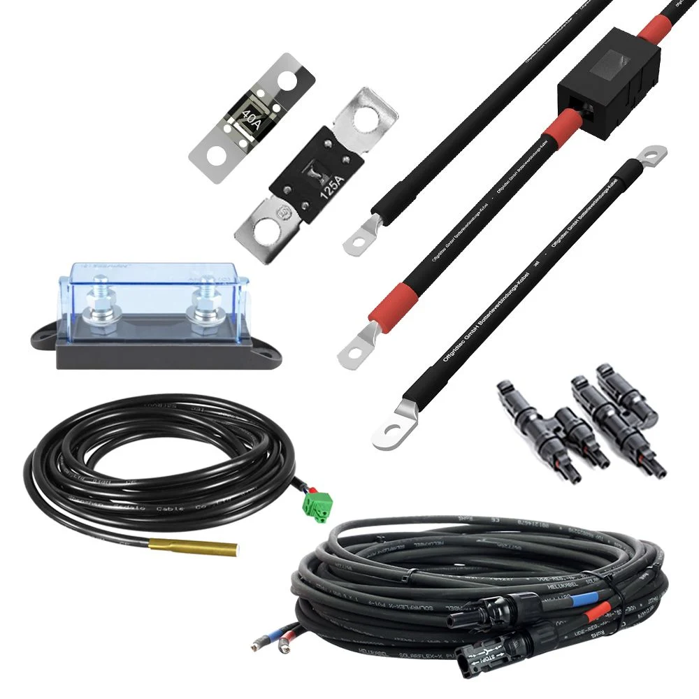 Kabel Zubehör Solaranlage Garten Autarkund