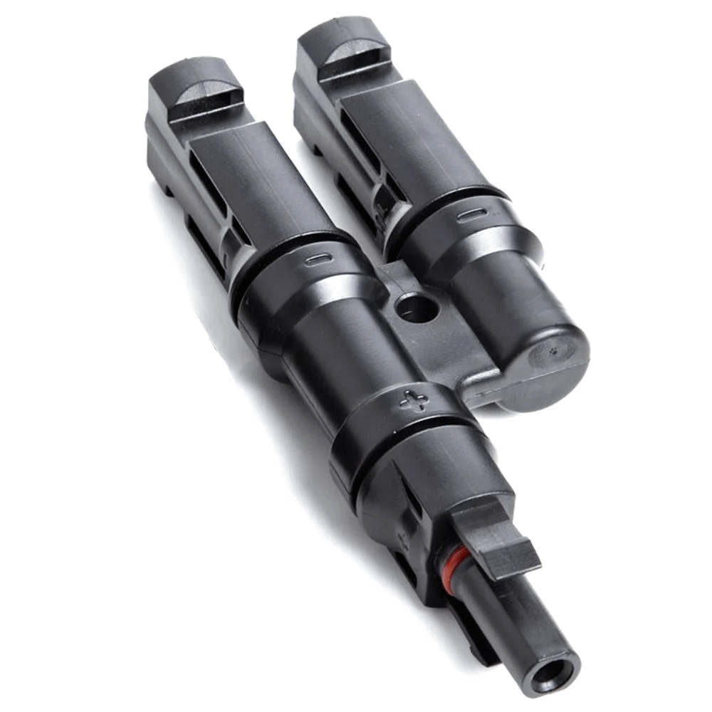 C4-Y-Verteiler-Set 2in1 Stecker u. Buchse – MC4-Anschluss