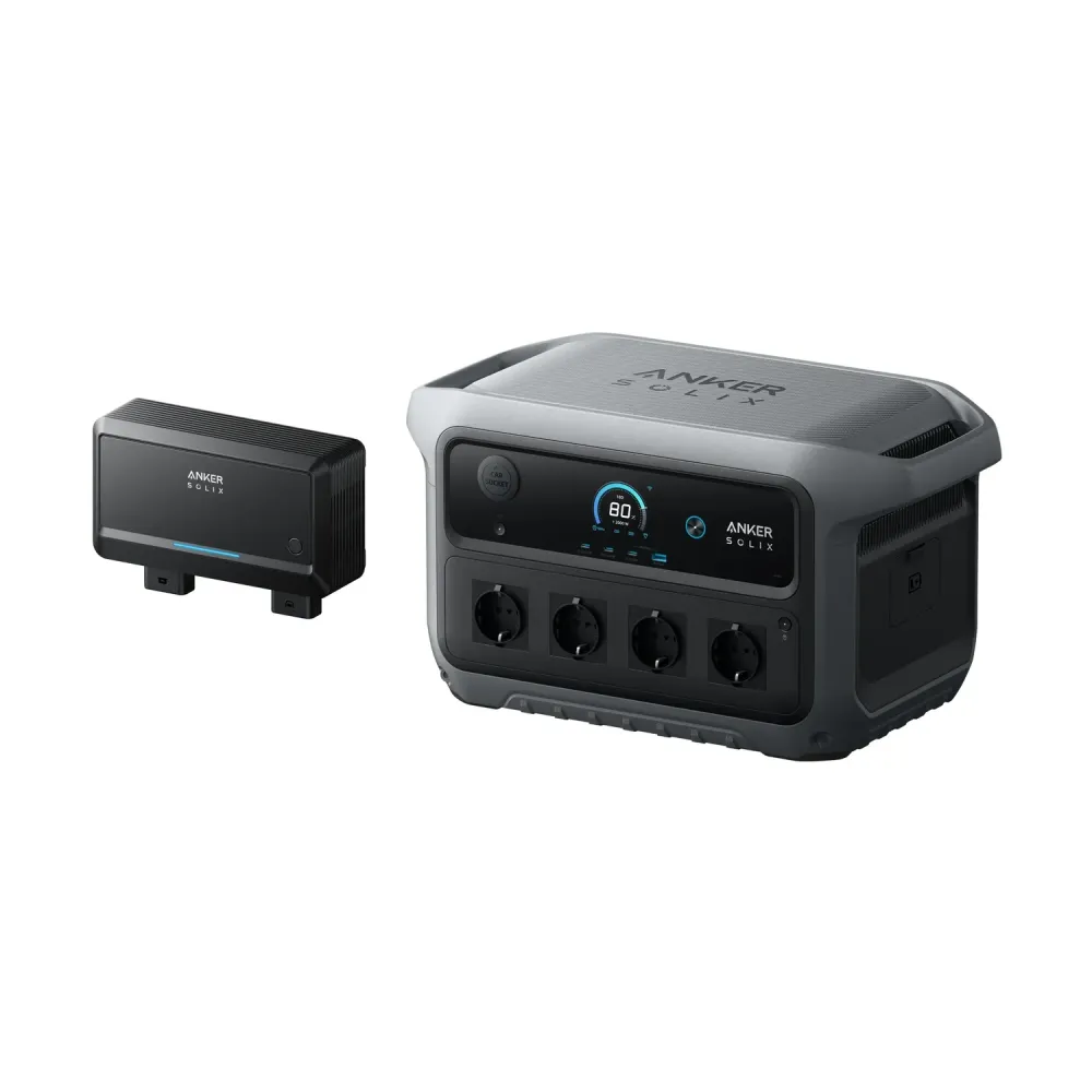 Powerstation Set: Anker SOLIX C2000 Gen 2 mit Alternator Charger 800W