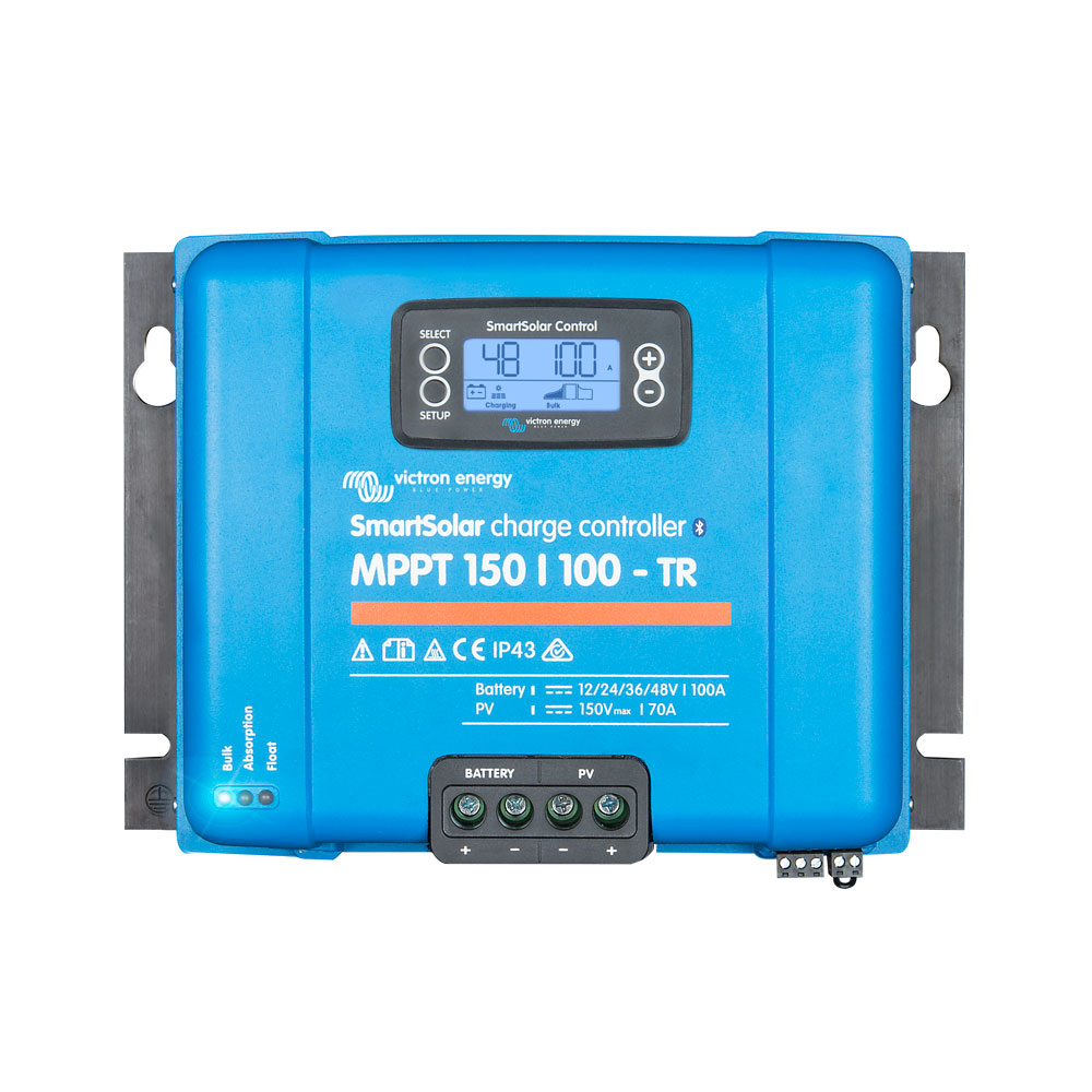 100A MPPT Solar Laderegler Victron SmartSolar 150/100-Tr mit optionalem Display
