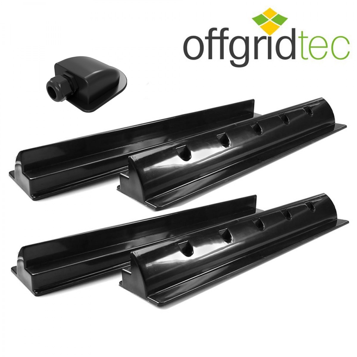 300W MobileBlack 12V Wohnmobil Solaranlage 30A MPPT OLP – Inselanlage, Ansicht 5