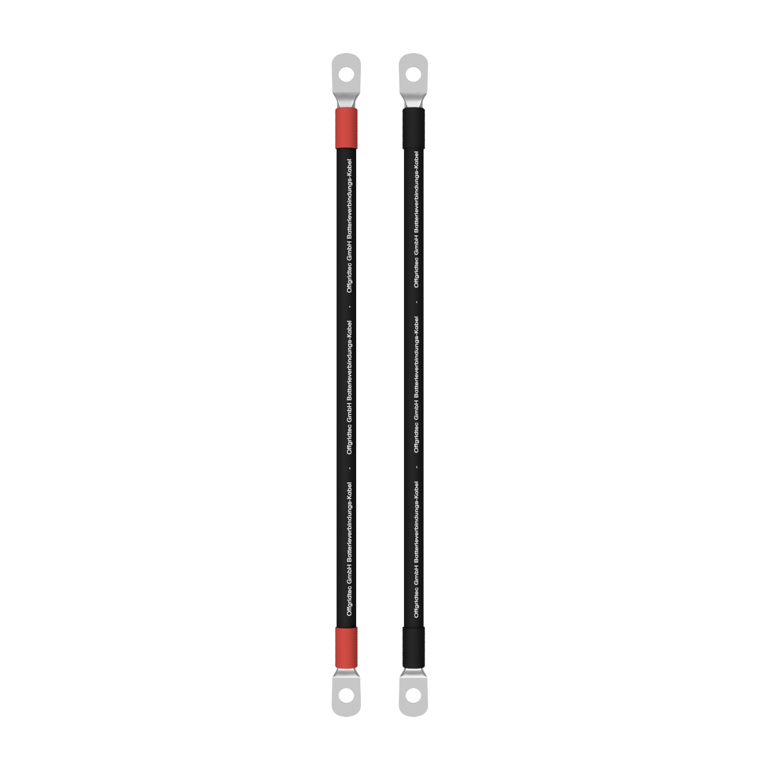 2 Stck. 1m 50mm² Batterie-Anschlusskabel beidseitig M( Ringösen