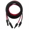 2x 5m MC4 zu MC4 Verbindungskabel 6mm² rot/schwarz Verlängerung – MC4-Anschluss