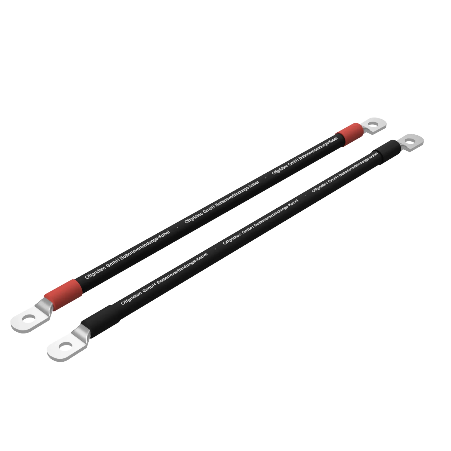 2x2m Batteriekabel 50mm² M8 Ringösen beidseitig