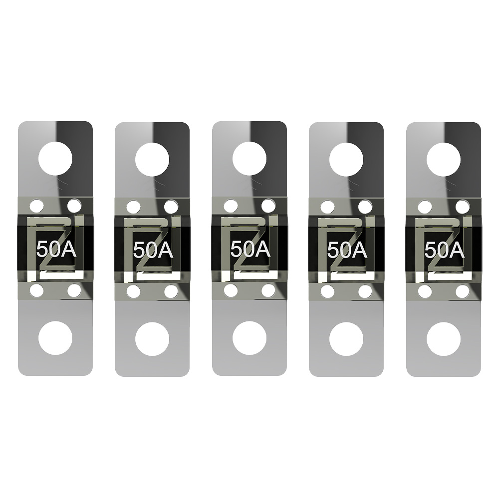 5x MIDI-Sicherung 50A 58V – Offgridtec Hochstrom-Schraubsicherung – Produktansicht
