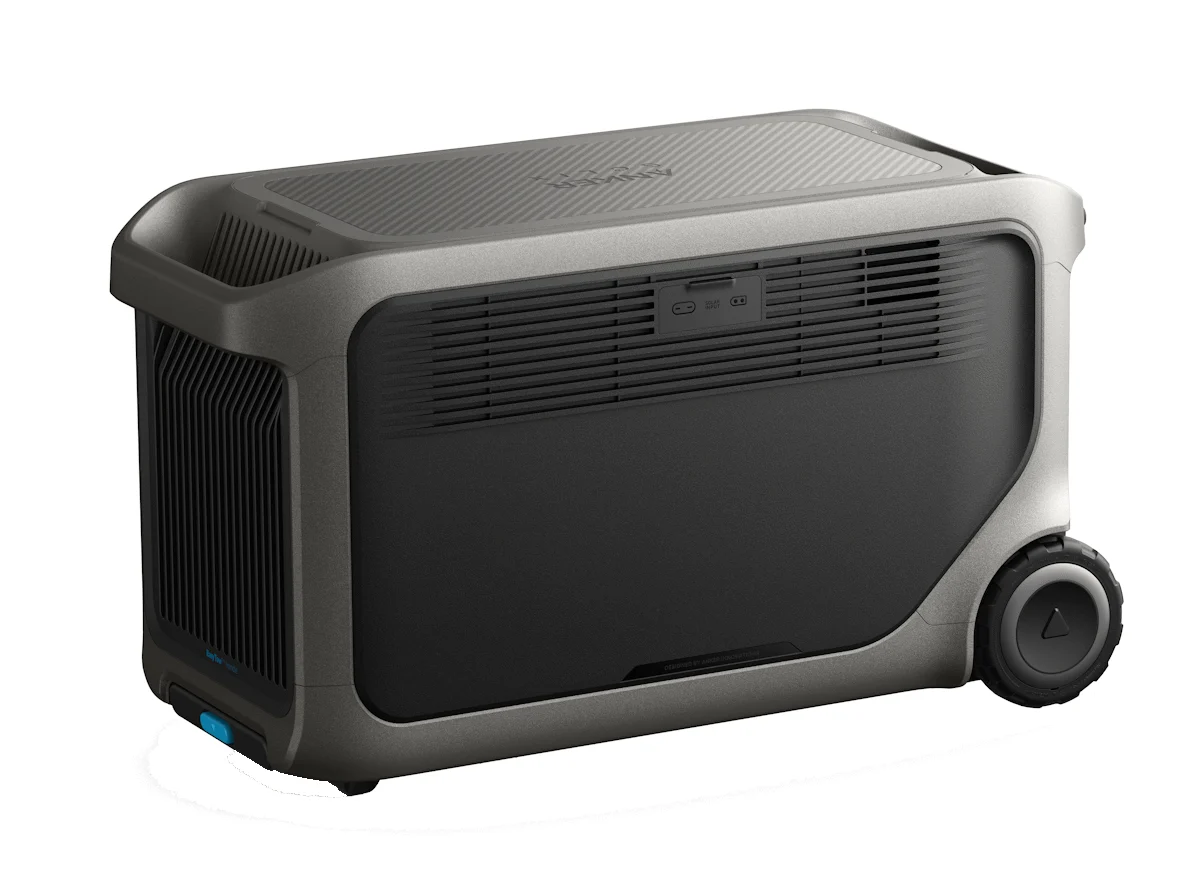 Anker SOLIX F3000 Powerstation - Rückansicht mit Anschlüssen