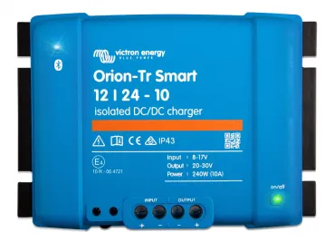 Victron Orion-Tr Smart 12/24-10 Draufsicht mit Montagelaschen