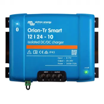 10A DC-DC Ladegerät Victron Orion-Tr Smart 12/24-10 isoliert 12V auf 24V 240W – Typenschild