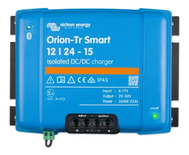 Victron Orion-Tr Smart 12/24-15 isoliertes DC-DC Ladegerät Draufsicht