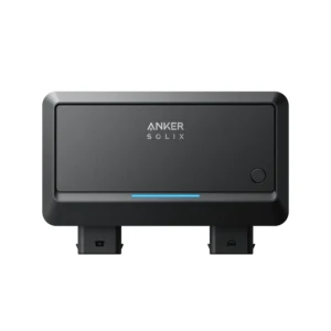Anker SOLIX Alternator Charger Frontalansicht Logo Power-Button Anschlüsse | Alternator Charger – Frontalansicht