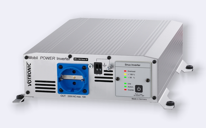 Votronic 3177 SMI 1200 12V 230V ST MobilePower Sinus Wechselrichter – Produktansicht
