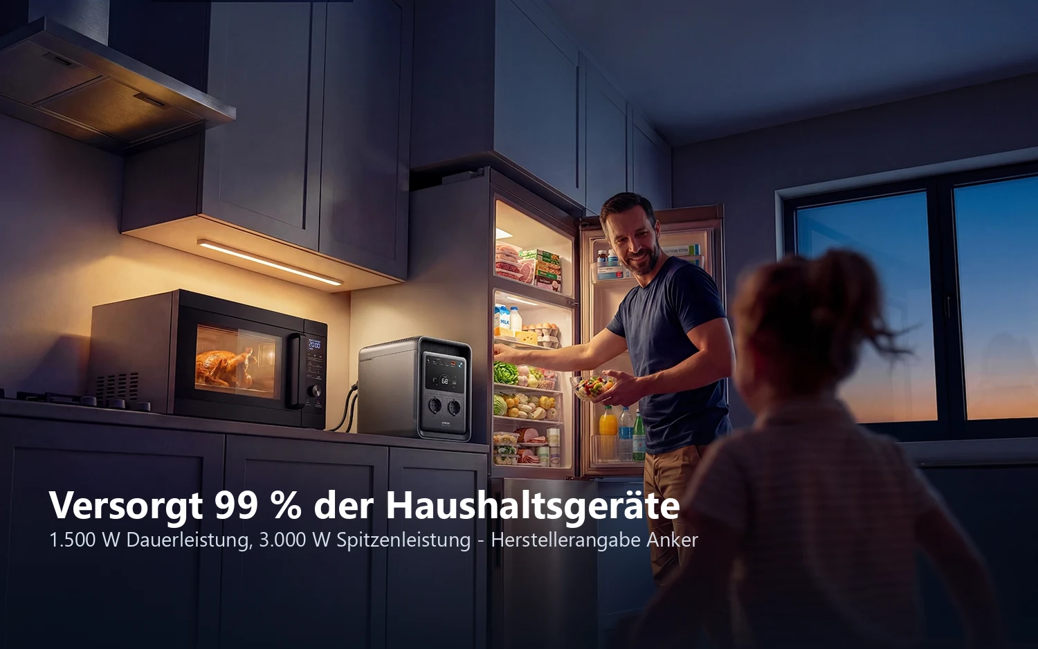 Anker SOLIX S2000 Powerstation 1500W LiFePO4 USV – mobiler Stromspeicher, Ansicht 8