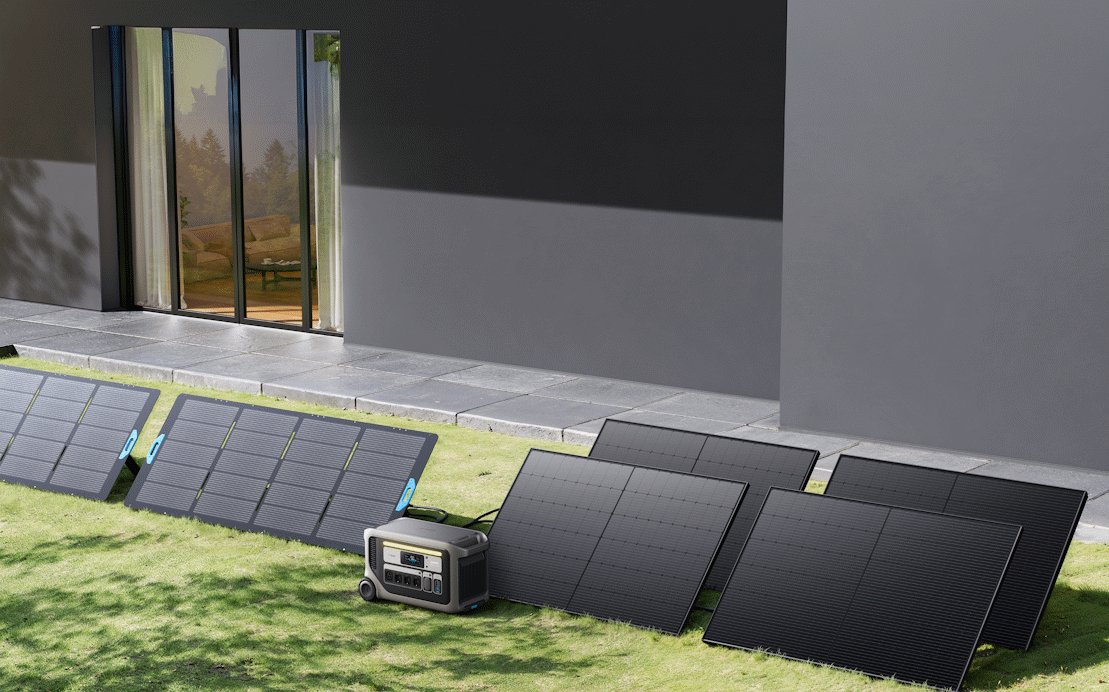 Universelles Solar-Laden: Dual-Voltage-Eingang der F3000 mit 2400 W