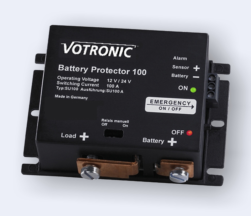 100A Batteriewächter 12V-24V Votronic 3078 Battery Protector 100 – Produktansicht