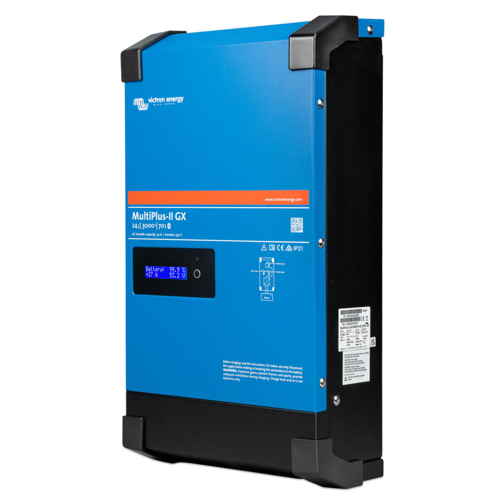 2400W 24V Sinus Wechselrichter Victron MultiPlus-II 24/3000/70-32 GX – Ansicht 2