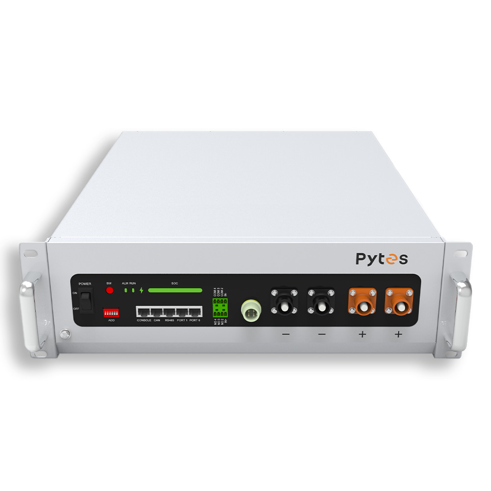 Pytes V5a LiFePO4 Akku 5,12 kWh schräg von oben