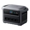 Powerstation 1024Wh Anker SOLIX C1000X Gen 2 frontal mit Display und 4 Schuko-Steckdosen