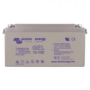 Gel-Batterie 12V 165Ah Victron Deep Cycle BAT412151104 – Frontansicht, Schrägansicht