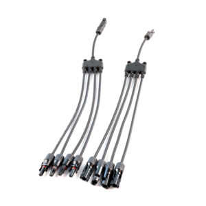 4-fach C4 Y-Verbinder inkl. Kabelverlängerung (Paar) Y-Verteiler – Anschlüsse