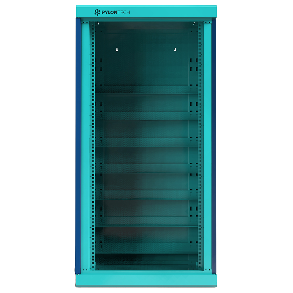 Pylontech Batterieschrank 024U geöffnet
