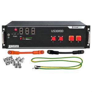 Pylontech US3000D LiFePO4-Akku 3,55 kWh Frontansicht